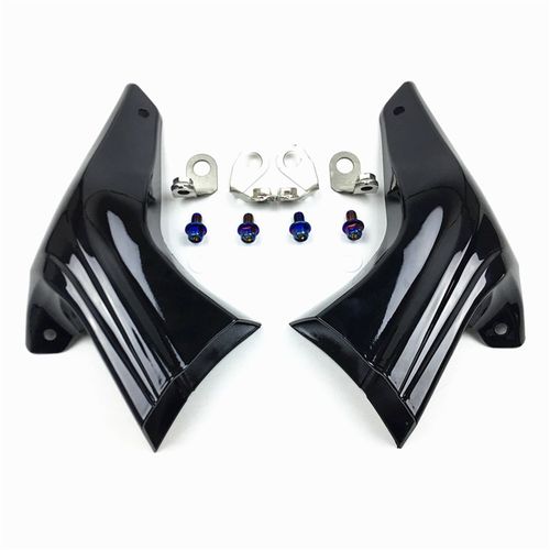 摩托车配件适用杜卡迪 V4 1098 碳纤纹卡钳刹车散热器导风口