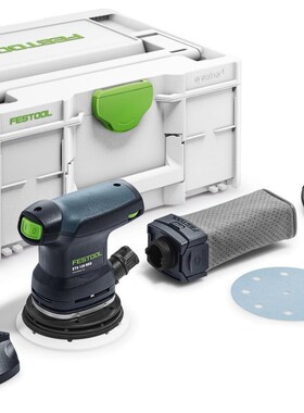 FESTOOL费斯托干磨机ETS 125 REQ电动偏心振动圆磨机 电动圆磨头