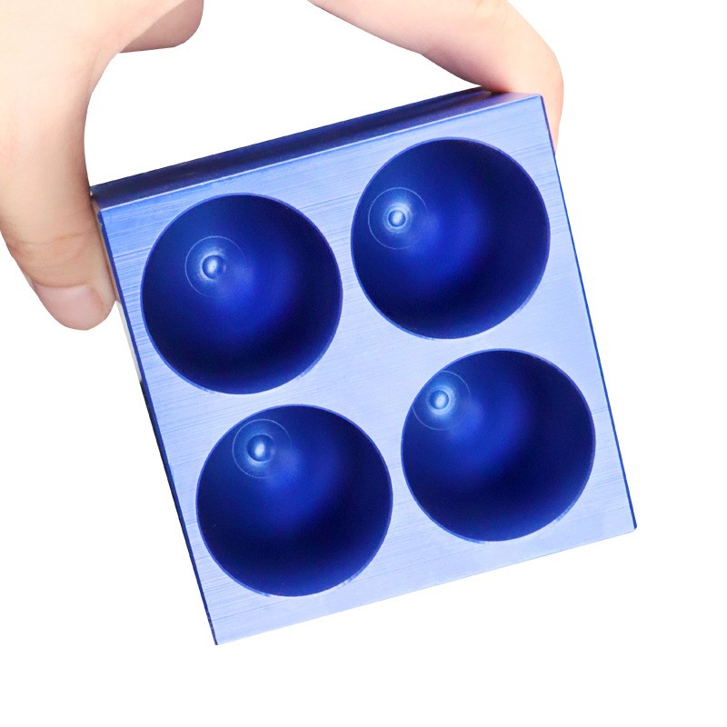 低温配液模块 铝制冰盒0.2ml/1.5ml24孔2ml冻存架离心管架