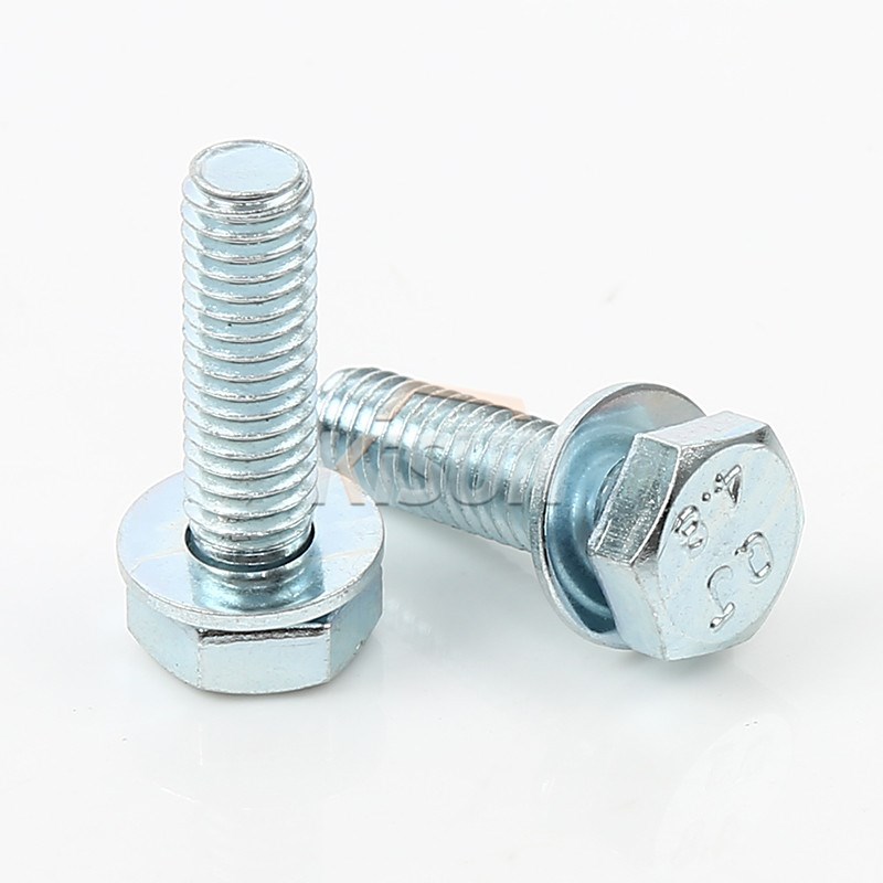 GB30六角头螺栓平垫二组合M6*20 M8*25M10*30M12*40现货厂家供应