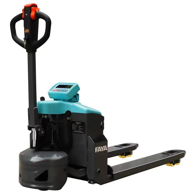 好拉牌/FAYA1.5吨电动搬运车带称重功能1.5吨电动叉车称