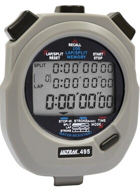 电子秒表DT496定尔志ULTRAK奥赛克500道3排显示计时器田径训练