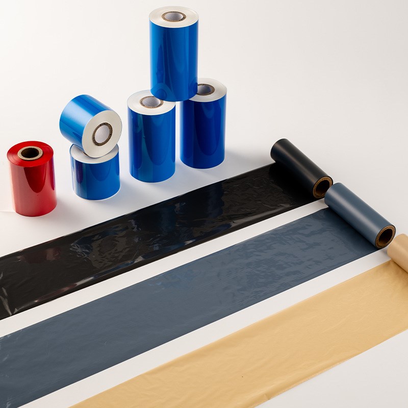 现货HD302增强树脂碳带PET类标签条码打印机不干胶全树脂