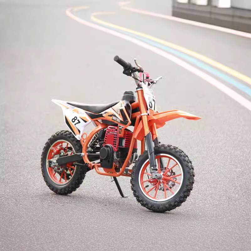 儿童迷你四冲程49cc 加纯汽油山地越野小摩托车