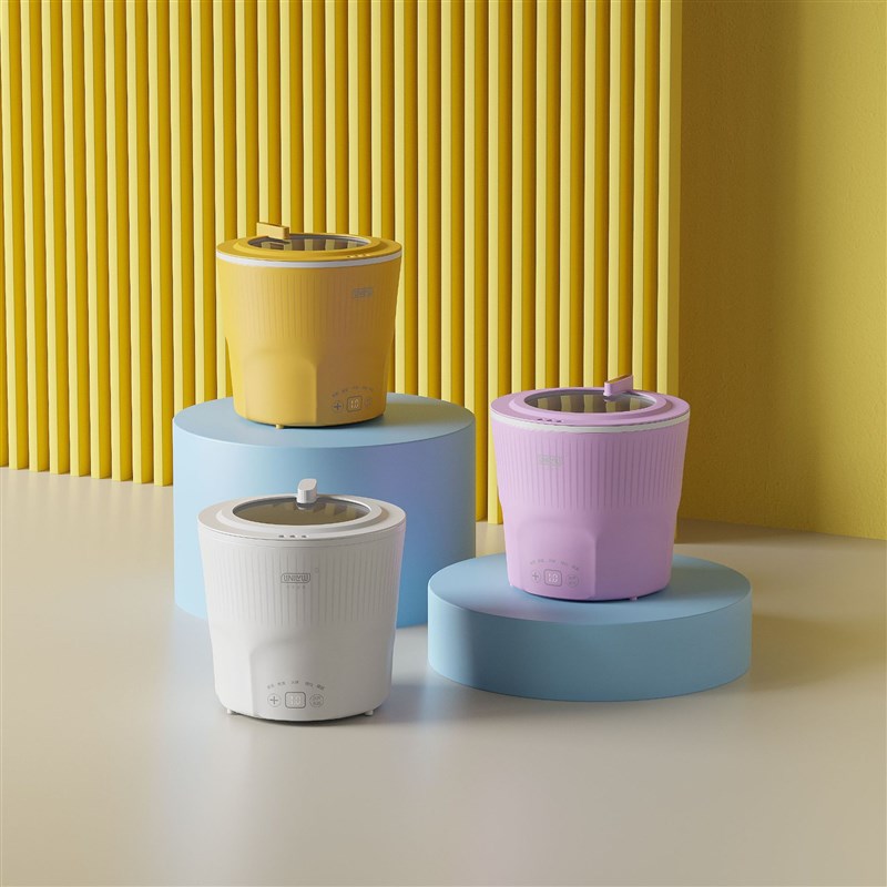 家用电煮锅泡面锅学生宿舍泡面锅小煮锅能唰能煮智能机械电泡面锅