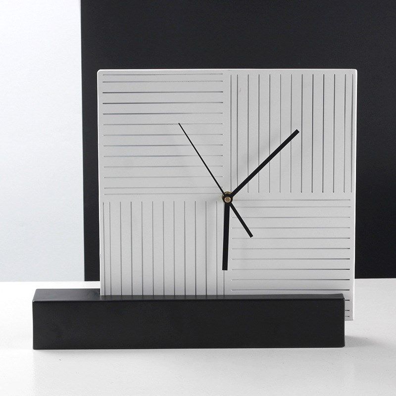 极简创意金属时钟座钟几何摆件样板间卧室客厅桌面艺术软装饰品,特色手工艺,其他特色工艺品,淘宝优惠券,粉丝福利购,淘宝优惠卷