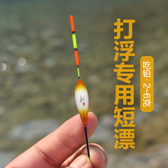 滑漂鲢鳙大物远投矶钓路滑专用浮漂醒目加粗高灵敏浅水短鲫鱼漂