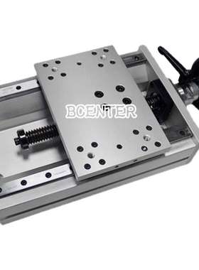 手动重载型直线导轨简易定位传送梯形丝杆调整组件KUEH20、KUDP20