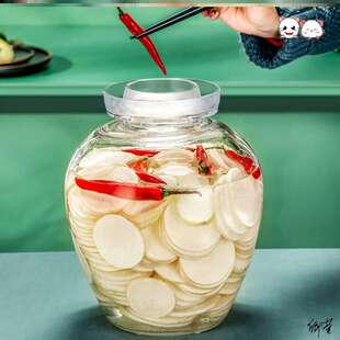 霉豆腐罐子腌酸菜容器装辣椒瓶子鸡蛋剁辣椒密封罐青梅鲜果泡酒