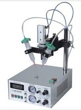 SP-300D圆型点胶机/全自动划圆点胶机/喇叭专用点胶机/点胶针头