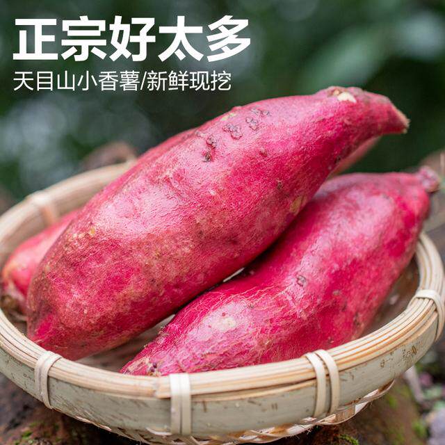 农食谷【中果】农食谷天目小香薯粉糯板栗沙地红薯5斤装生鲜