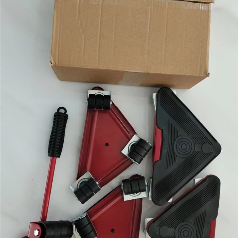 5件套三角铁制搬家神器搬运工具E茶几家具搬重物万向轮搬家器