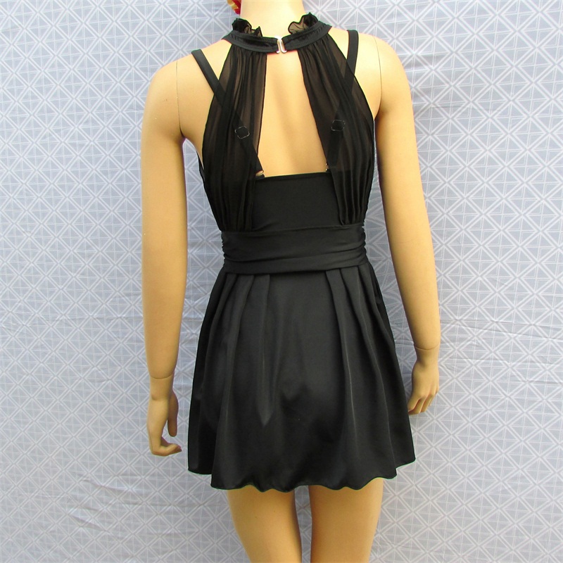 大胸裙式连体泳衣女D-E-F大罩C杯钢托聚拢遮肚显瘦大码温泉如厕版