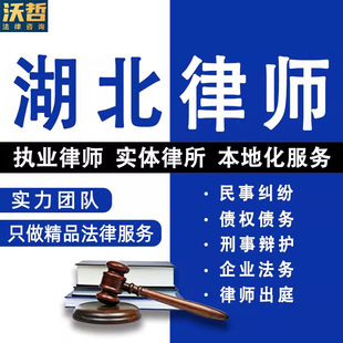 湖北法律咨询离婚遗产继承劳动仲裁合同起诉律师刑事代理债权债务