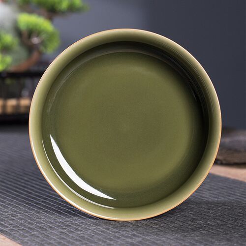 陶瓷烟灰缸大码 家用客厅办公室 多功能茶桌N茶洗茶渣水缸水盂杯