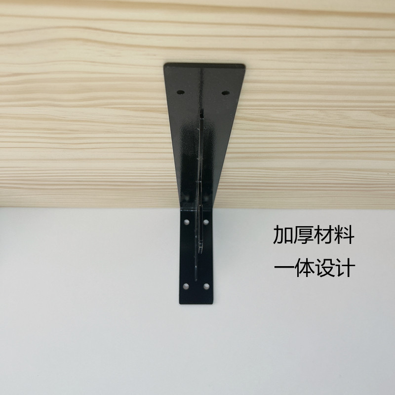 衣帽间一体c支架挂衣杆支架壁挂铁架子衣柜木板衣杆托砌墙衣柜五