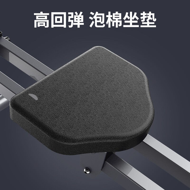 新款划船器水阻划船机家用静音折叠健身器材收腹室内划船小区健身