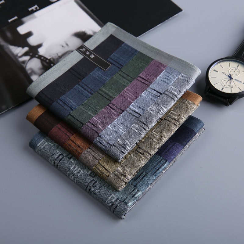 和木记所爱手帕男士全棉手绢吸汗手帕老式方巾自新疆长新款