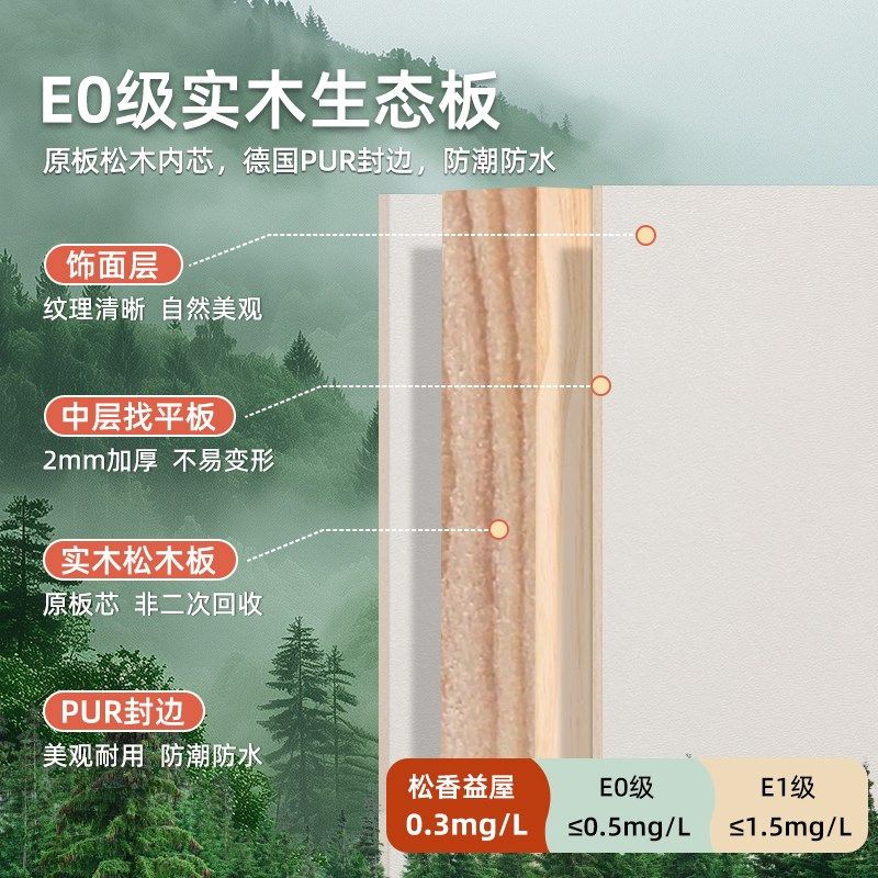 实木衣柜一体到顶卧室家用收纳柜衣橱简约主卧儿童原木风柜子挂式