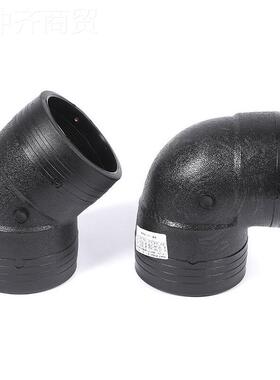 钢丝网骨架熔管电熔件90XFJ度弯头0电熔直角接头110 160 20 pe电