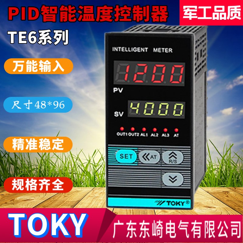TOKY东崎温控表TE6系列温控仪TE6-RB10W SB10W RC10W SC10W DC10W