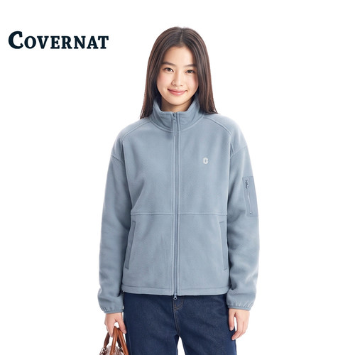 秀彬同款COVERNAT韩国春秋夹克女
