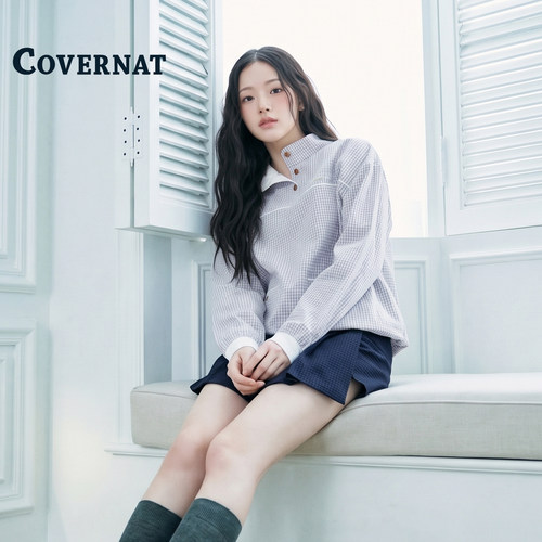 COVERNAT韩国polo衫崔允智同款
