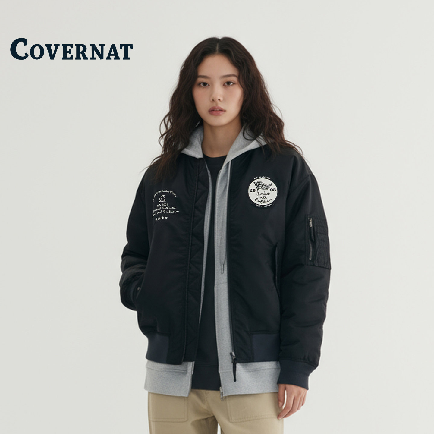 COVERNAT韩国外套美式宽松百搭