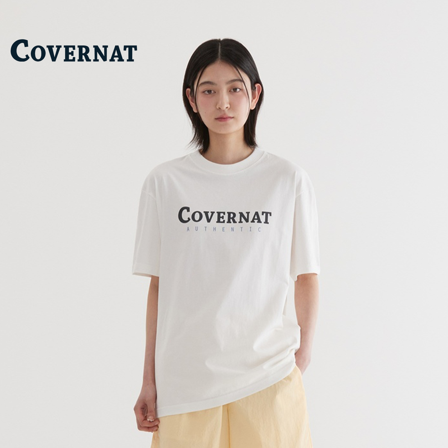 covernat尹净汉明星同款短袖T恤