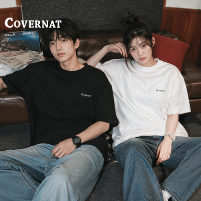 COVERNAT修身显瘦正肩T恤套装