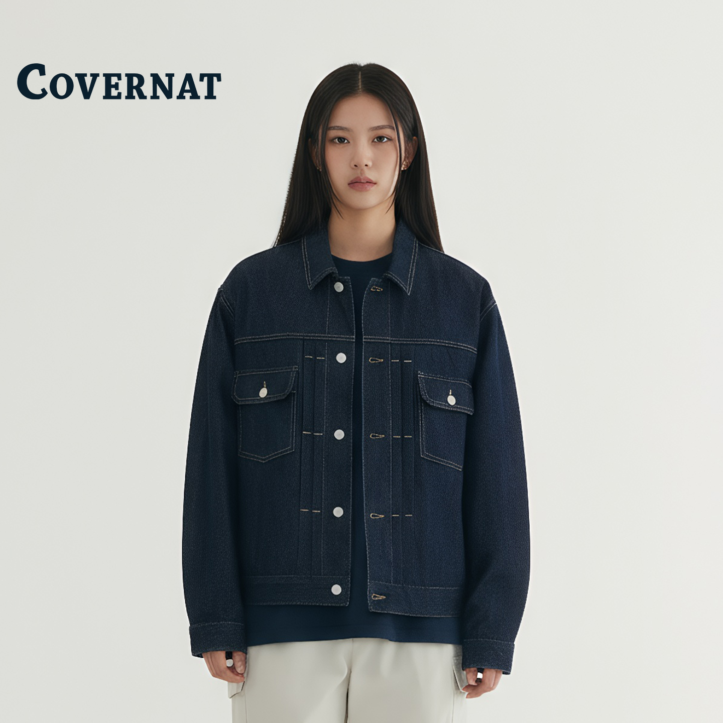 COVERNAT韩国女薄款早秋外套