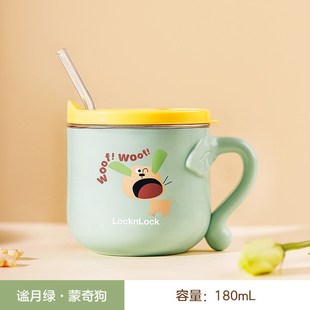 牛奶杯儿童刻度防摔不锈钢吸管杯喝奶的杯子带盖酸奶杯