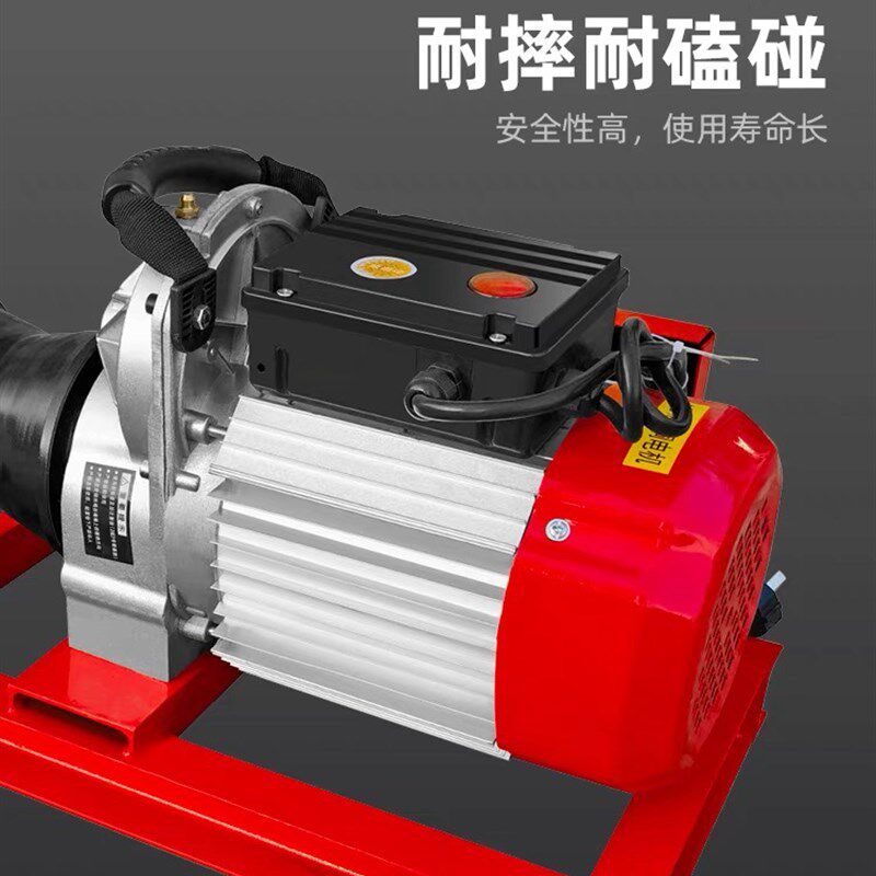 电缆牵引机便携式拉放电缆小型电动绞磨机220v绞盘拉线缆牵引神器