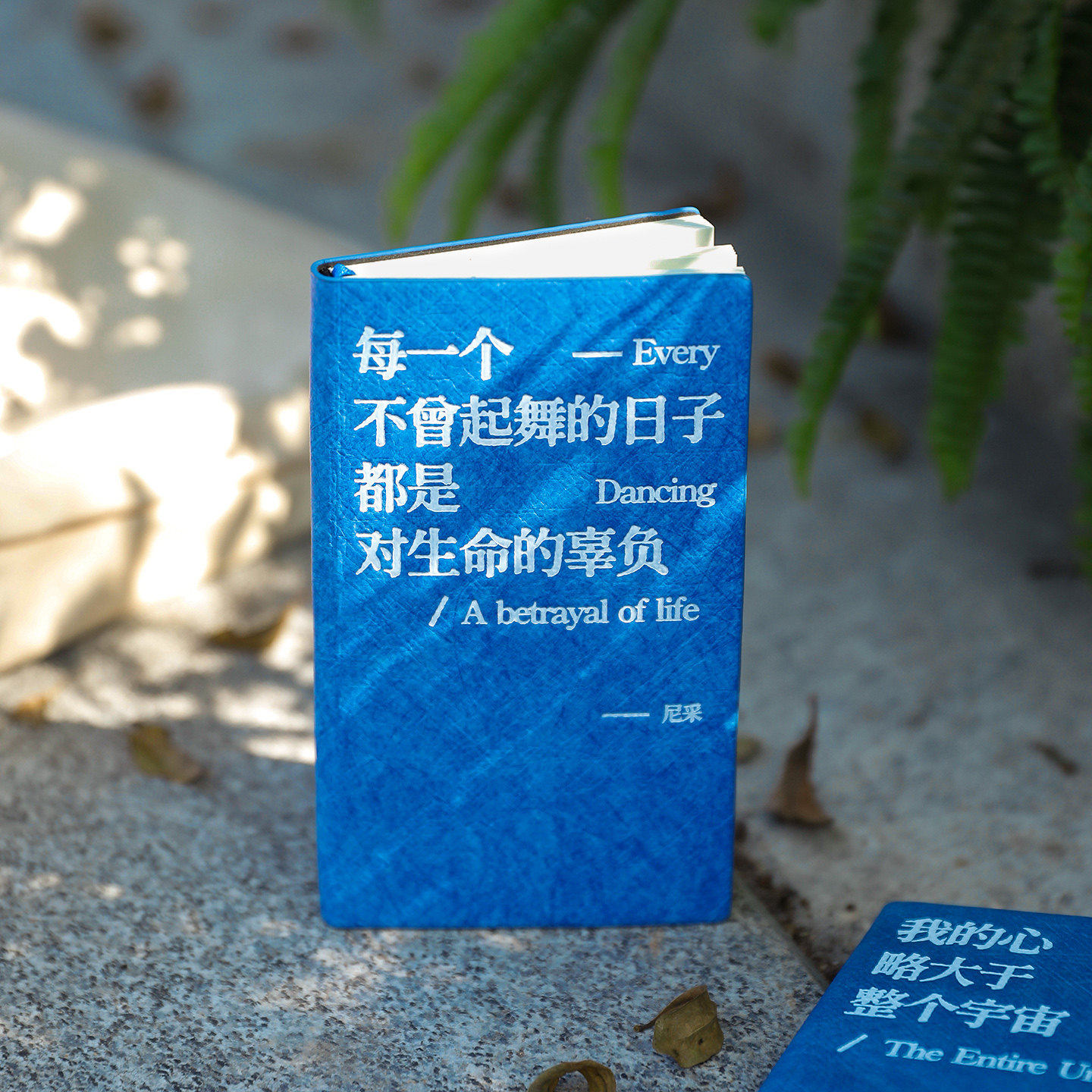 诗歌文字杜邦纸水洗手帐本 牛皮纸高颜值手抄笔记文艺日记本本子