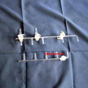 1904 左梳形管奥式气体分析器配件 定做玻璃仪器定制玻璃仪器定做