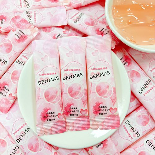 DENMAS丹玛仕白桃味蒟蒻果冻