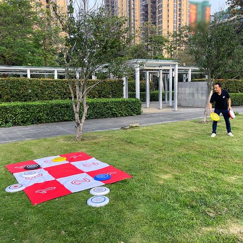 飞盘打靶投掷目标布 户外运动亲子游戏道具 团建飞盘投掷训练器材