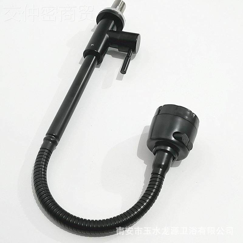 黑色04不锈冷钢单冷洗菜盆3厨房水头龙花洒SL-03214两档水槽单立