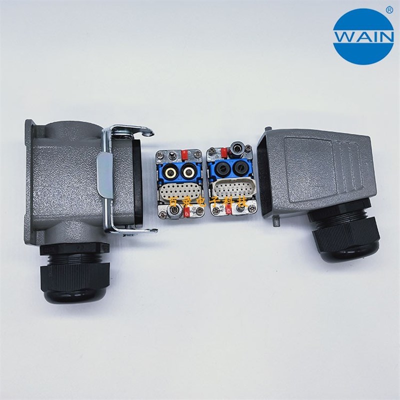 WEVEL威乐重载连接器25针5A2气路电气一体组合 哈丁唯恩连接器