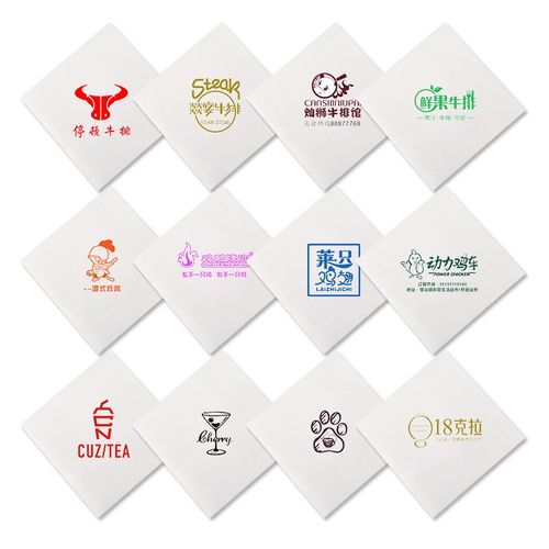 方巾纸麦当劳散装餐巾纸方形方纸巾外卖酒店饭店商用西餐厅方纸