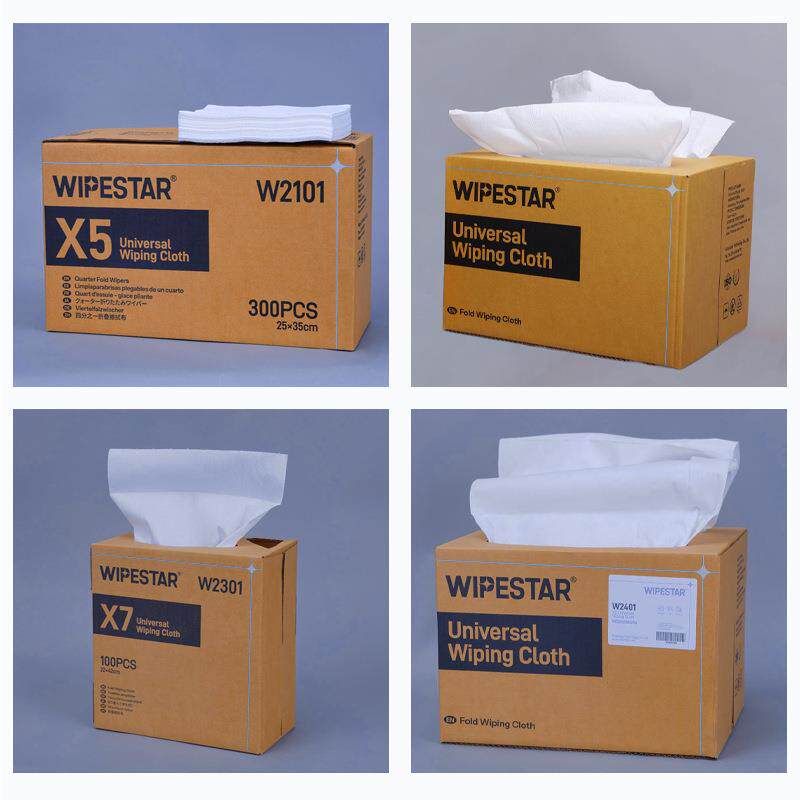 WIPESTAR多用途擦拭布X系列 工业擦拭纸抽取式吸油表面处理擦机布