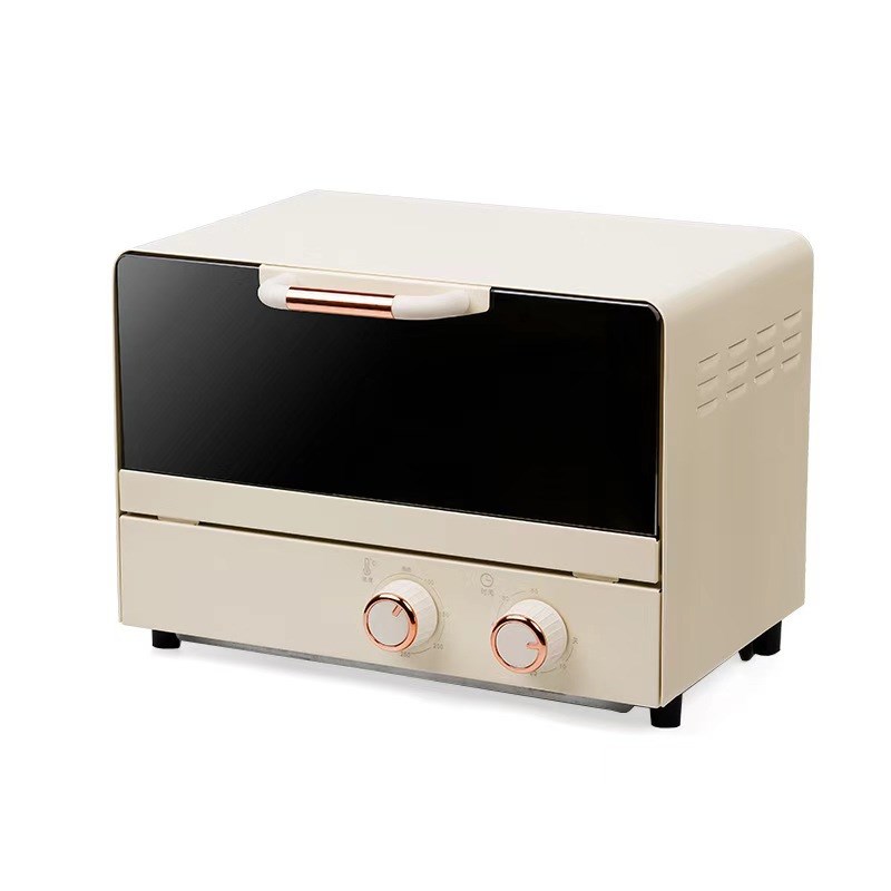 源头工用镜面16L多功能电烤箱烘烤一体小型全自动面包机出口