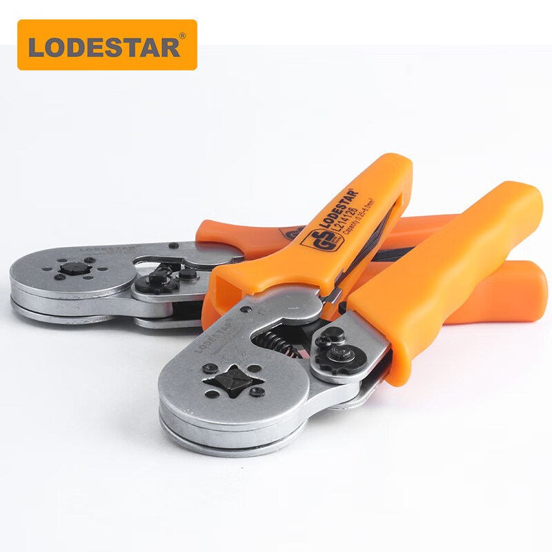 LODESTAR乐达 L214191棘轮式绝缘端子多功能省力剥线网线压线钳