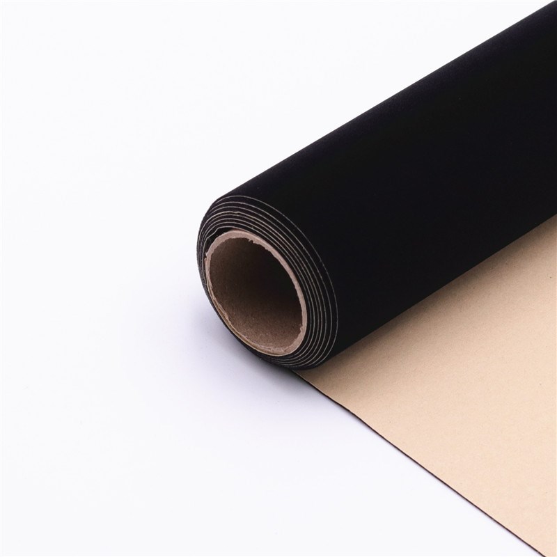 针织弹力背胶自粘植绒布带胶首饰柜台布模具防刮伤不干胶绒布布料