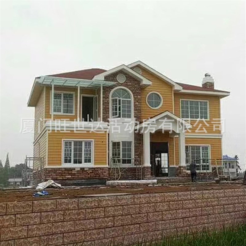 厂家专业定 制装配式轻钢别墅房屋模块化活动房屋可移动酒店公寓