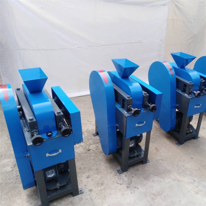 实验室小型对辊破碎机 煤矸石矿石制砂磨粉机 双辊式碎石机厂家