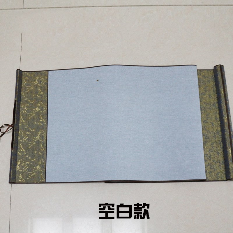 卷轴仿宣大号水写布 1.4米水写布米格锦缎不扩散不渲染粗卷轴