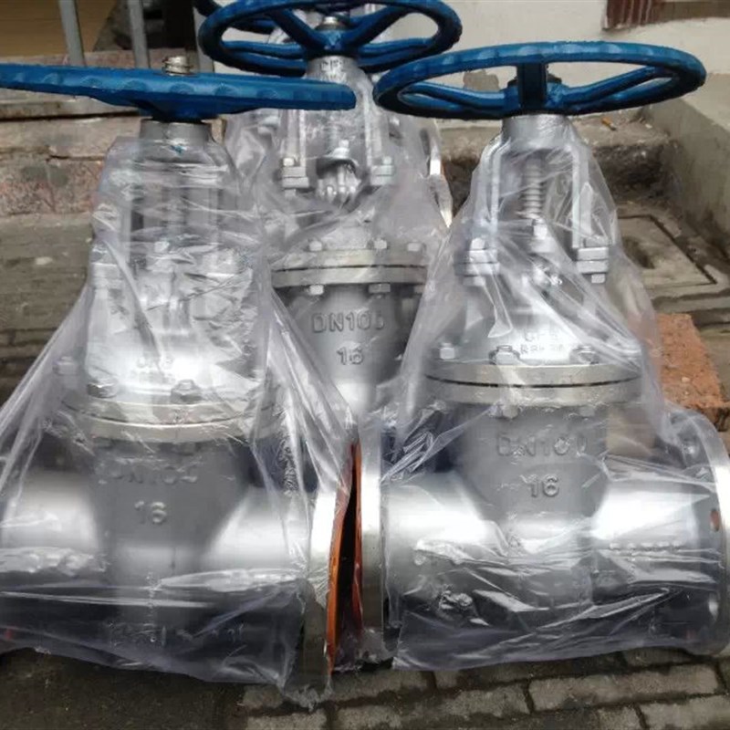 304闸阀Z41W-16P不锈钢闸阀316L精铸法兰闸阀硬密封阀门DN15DN100