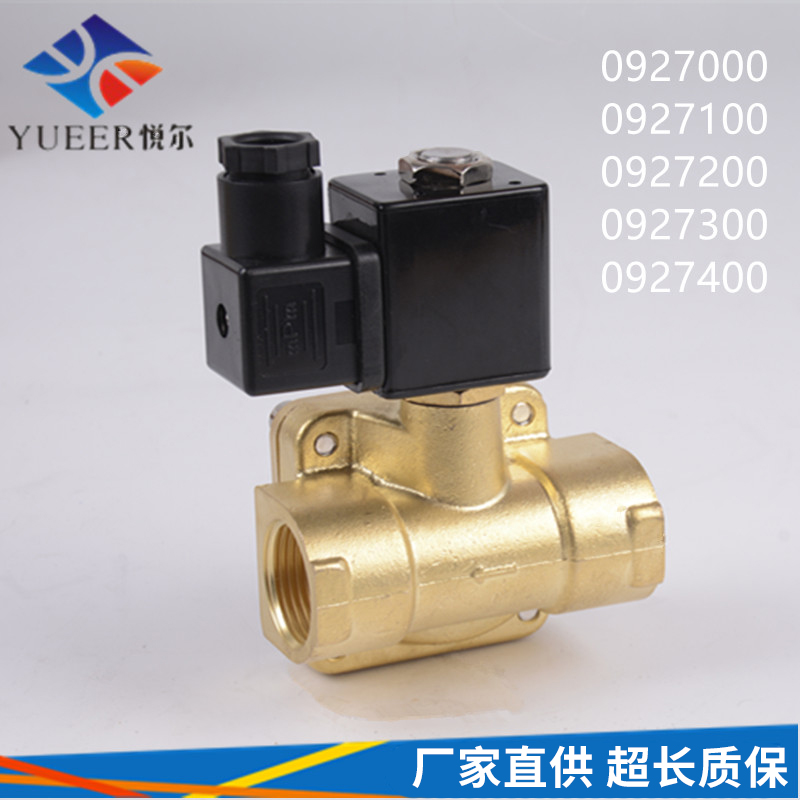 0927200-0927700高压空压机压缩两位两通全铜先导式电磁阀 16公斤