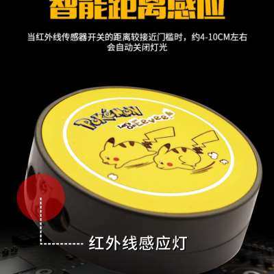 现货速发汽车动态车门迎宾灯开门感应高清无线车载投影灯照地氛围